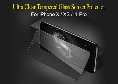 Pyłoszczelna osłona ekranu ze szkła hartowanego 2.5D do iPhone'a X XS 11 Pro