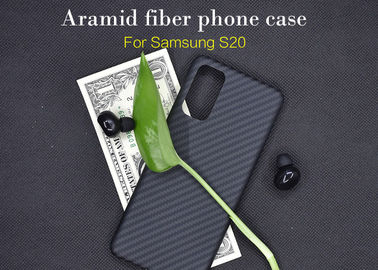 Odporny na wstrząsy futerał na telefon z prawdziwego aramidu Samsung S20