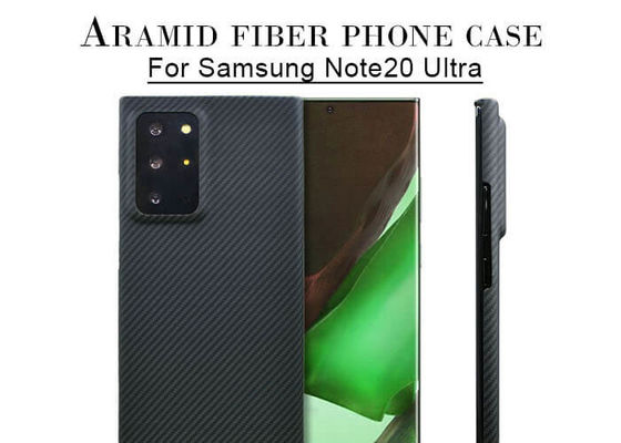 Cienka linia z włókna aramidowego Samsung Etui ochronne Uwaga 20 Ultra Carbon Case