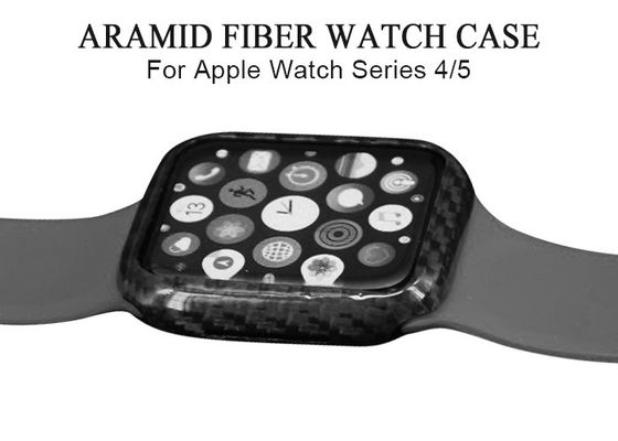 Błyszczący futerał na zegarek Apple z włókna węglowego odporny na odciski palców
