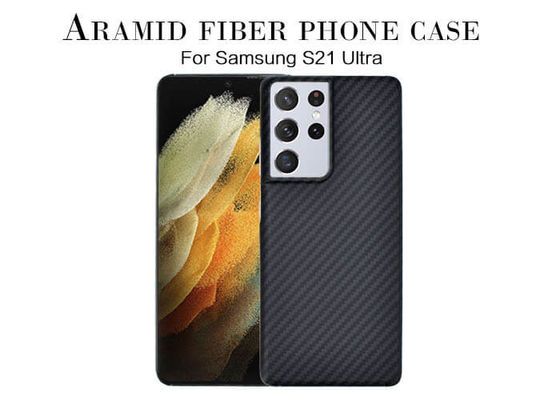 Ultra Slim Samsung S21 Ultra Aramid Fibre Cover z teksturą 3D