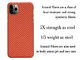 3D Touch Feeling iPhone 11 Pro Max wodoodporny futerał na telefon z włókna aramidowego