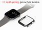 Błyszczący, odporny na wstrząsy futerał z włókna aramidowego do zegarków Apple Watch Series 4 5