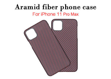 Mocny ochronny futerał na telefon iPhone 11 Pro Max Aramidowy futerał na telefon z włókna węglowego