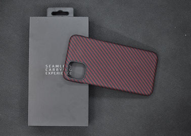 Mocny ochronny futerał na telefon iPhone 11 Pro Max Aramidowy futerał na telefon z włókna węglowego