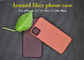 iPhone 11 Pro Max etui na iPhone'a z włókna aramidowego Dostosowany projekt Carbon Phone Cover
