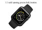 Czarny, odporny na zarysowania zegarek Apple Watch 4 z włókna węglowego 44 mm