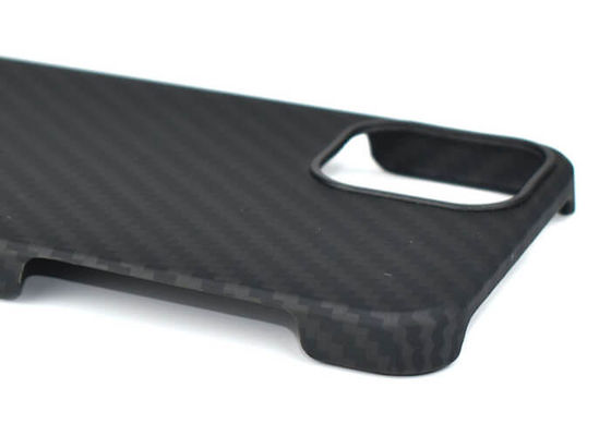 Grubość 0,65 mm Aramidowe etui na telefon iPhone 12 Pro z matowym wykończeniem