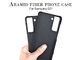 Etui na telefon Samsung S21 Half Cover z włókna aramidowego Carbon Case